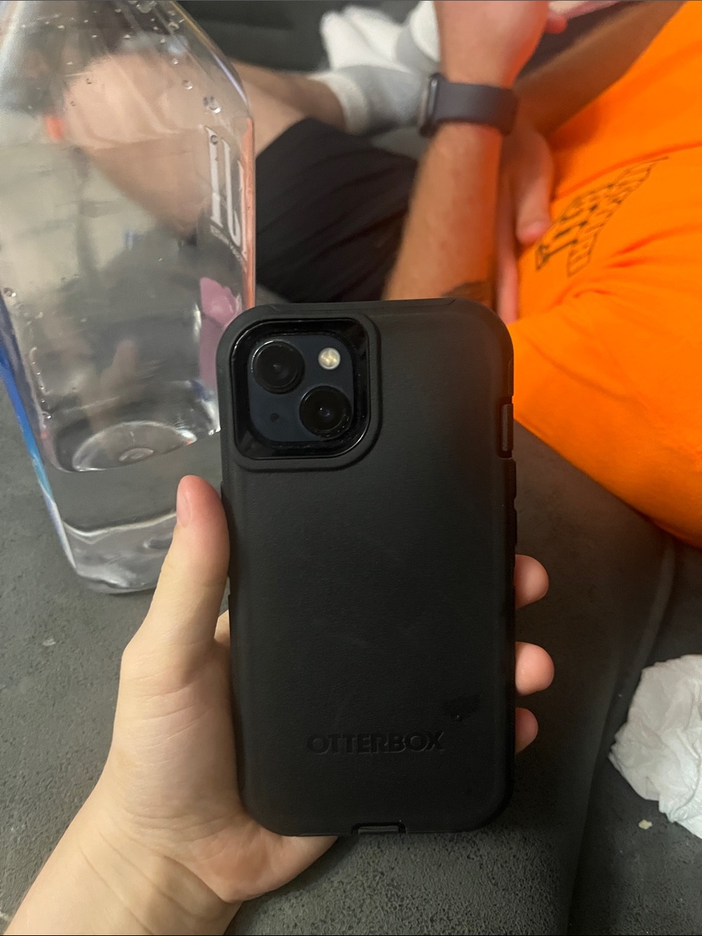 OtterBox Black Rugged Protective Case for iPhone